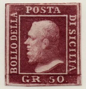 C^A V`A 1859 Sassone 14 a Mi 7 SC 18 CV 3000? Bottacchi Certificate Perfect