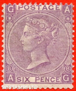 SG. 109. J76 (2). " AG ". 6d F. v[g8. }Eg̔Viݕ B71054