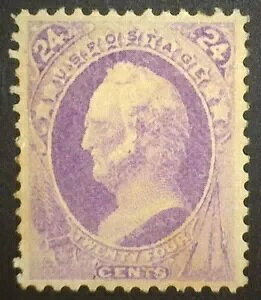 US Sc #153 - 24c �E�B���t�B�[���h - MH VF/XF - �f�G�Ȑ؎�!