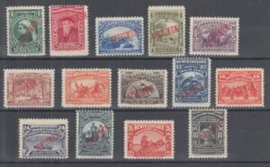 �j���[�t�@���h�����h Sc 61var-74 var MNH�B1897�N �W�����E�J�{�b�g ���{�I�[�o�[�v�����g�t���AVF