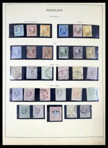 ���b�g 37618 MNH/MH/�g�p�ςݐ؎�R���N�V�����A�I�����_�Ƃ��̗̓y 1852-1972�B