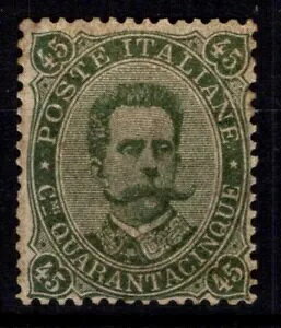C^A 1889 Exg1 45 Centesimi No.46 G.O MLH* F 