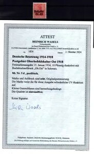 Ober-Ost 5d J[ MNH X^vȂ BPP F (BA3760-