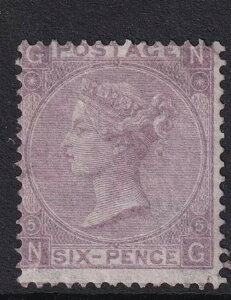 GB QV 1865 6d ���C���b�N �v���[�g 5- SG97 - ���}�E���g �V�i