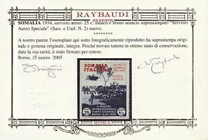 �C�^���A�A���n - �\�}���A 1934 - �q��T�[�r�X - SPL - ���C�{�[�f�B - MNH **-