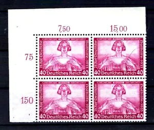 Dr-3.Reich 507 Eckrand-Vb ** MNH Postfrisch 4000eur (T6021)