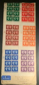 GB GVI SG479-484var FDC V_[ubN8\:  / A