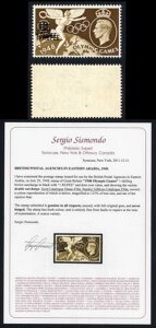 ArABPA SG30a 1949 1/- IsbNI[o[vg_uU/M Cat 1800 po