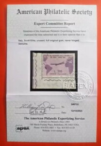 AIIIC^A 1961 OL[ [U X^vB LIRE 205 SC 834a SAS 921AAPS FB