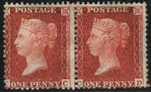 GB QV �y�j�[ SG.Spec C6(5) 1d �I�����W�u���E�� (CC-CD) �~���g MNH �L���b�g ?3,000- GOLD150