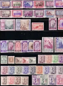 �X�y�C�� 1940�N�ʔN EDIFIL 889-939 �V�؎�iCARNELA�Ȃ��j MNH-