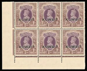�N�E�F�[�g 1939 KGVI 2r �u���b�N 1st �C�� ���� 'T' �^ MNH�BSG 48 �^�BCW 11b�B
