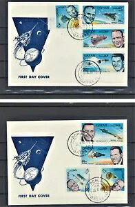�J�^�[�� 1966�N �� �s���S �F����s�m�؎�Z�b�g 2���g FDC - Space USA NASA ���P�b�g