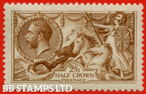 SG. 406 変種 N64 (9)。2/6 シナモンブラウン。良好なマウント付きミント見本 B78831