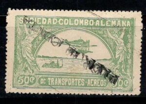 �����؂�A�R�����r�A 1921 Mi. 6 �V�i *MH 100% �q��� 10C x 50C �I�[�o�[�v�����g-