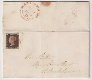 1840 1d Black pl.1a DBAubNo[s̕\B3j ͓IŊ