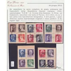 1944 R.S.I. G. N. R. Verona 20V. S.101b �X�v���b�^�[���ڏؖ��� US-