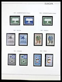 EUROPA CEPT 1956-2006 MNH シート付き エディフィルアルバム5枚 スリップケース付き 切手コレクション