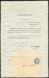1841 �N�̗X�֒ʒm (G.P.O. �G�f�B���o��)�A2d �̐��u�G���{�X���H�v���ꂽ�傫�ȕ����t��...