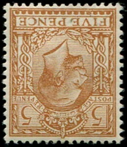 GB 1912 5d sg382wi wmk ���]���}�E���g �V�i �V�i �����F