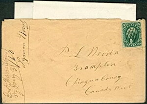 1860NAΐF10Zgd݁AEast Hamilton NYCANADA WESTĂ̎莆t - 