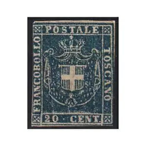 gXJ[iՎ{ 1860 20 Centesimi No.20 G.O MH* F
