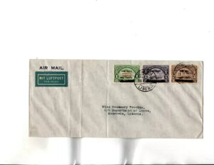 xA FDC Sc#C1  C3 - 1936 N 2  28 