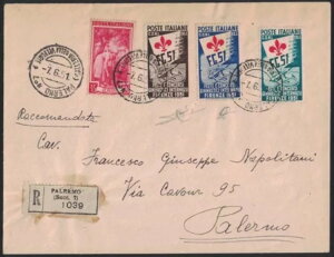 �C�^���A 1951�N ���s�p�����̑̈�� - ���C�{�[�f�B�ƃA���F���[�l�̏ؖ����t���B