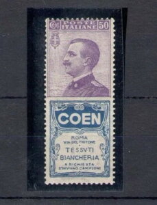 1924�N �C�^���A�����A�L��No.10�A50�Z���g COEN ���ƐAMNH** Ce-