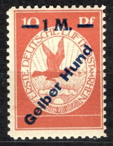 Dt. Reich 1912ANo. IVAuYellow DogvAqցA~gAʐ^ؖ