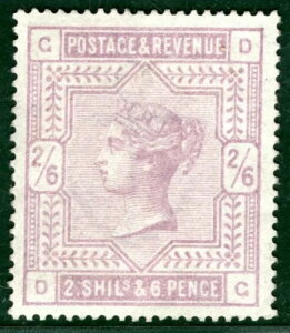 GB QV l SG.175 2s/6d CbN/u[y[p[ (1883) ~g VLMM* c?6000 BLACK19