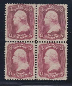 US 56 3c Vg 1st fUC (65-E15h) ubN 4 F-VF OG H PF ؖ SCV$2200