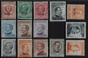 1912 �R���j�[ �C�^���A�[�l 13 ���X�^���v d'Italia michetti MH* ���n-