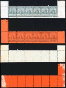 TRINIDAD 1905 SG132/3a Var 1/2d1d LINE PERF 13.75 j[NXgbv U/M