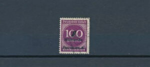 Dt. Reich Digit Aufduck 1923 �󏭃J���[ Michel 331 a �ؖ��� (S22863)-