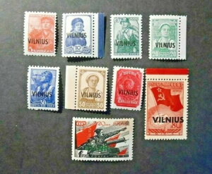 �h�C�c �Q���}�j�A�鍑 1941 ���g�A�j�A ���B���j���X ���B���j���X�n�� 9v. Cpl MNH BPP 10/18-