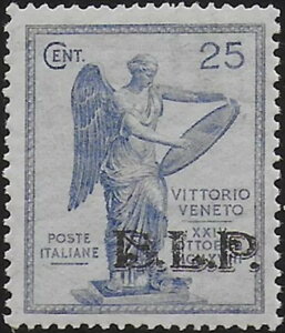 1922�N �C�^���A �r�N�g���[ 25�Z���g �E���g���}���� BLP II�^ MNH �T�N�\�� No. 25 acac-