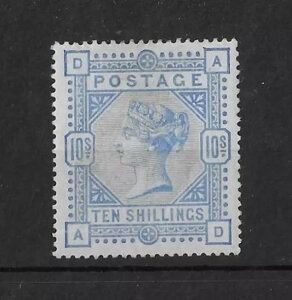 GB 1883 QV 10/- SG183 �~���g�L���b�g?2250