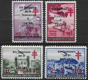 1941N uiٖ 4v. MNH UNZ No. 57/60-