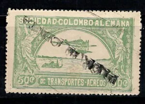 �����؂�A�R�����r�A 1921 Mi. 6 �V�i *MH 100% �q��� 10C x 50C �I�[�o�[�v�����g-
