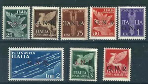 �C�^���A�Љ��`���a���؎� GNC 1-8 SAS PA117-24 MNH F/VF 1944 SaCV ?2450
