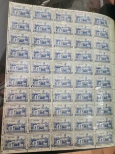 フルシート米国郵便切手、ウェストポイント、5セント