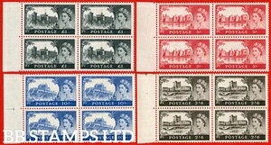 SG. 536a - 539a. T2 - T21. 2/6 - ?1.00. �u1st De La Rue�v�B�f���炵��UNMO B64708
