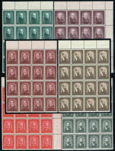 I[XgA 1932N No. 545-550 I[XgAƑ16ubNǏؖ-