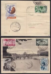1934�N�C�^���A���� - �t�b�g�{�[�� PA 69/72 �|�X�g�J�[�h�����L�����Z�� R-