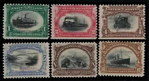 MALACK 294 - 299s F/VF OG NHA{I[o[vgȂ gg3459