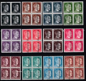 �󏭂Ȓn���Ń��C�v�j�b�c 4�u���b�N ���[���V�i ** MNH ATTEST ? 5,200,---