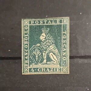 �C�^���A �g�X�J�[�i �؎� �X�R�b�g #14 4cr 1857-59 MH OG CV.$12500
