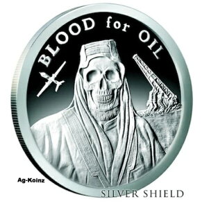 1�I���X 2017 Blood for Oil BU ? Death of the Dollar # 4 �V���o�[�V�[���h SSG 999 �y�g��
