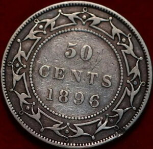 1896�N �r�N�g���A���� �j���[�t�@���h�����h 50�Z���g���